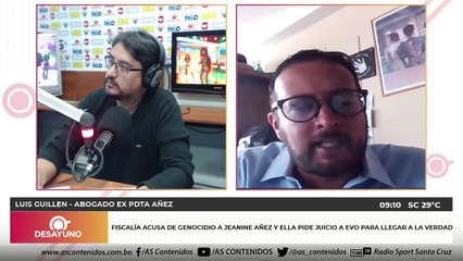 Luis Guillen - Abogado Ex Presidenta Añez