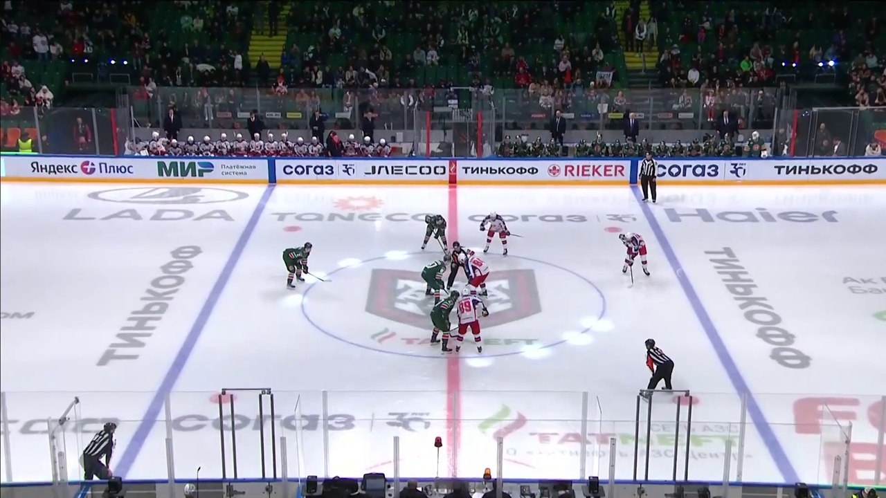 KHL - Ak Bars Kazan - CSKA Moscow - 22.10.2023 - Period 2