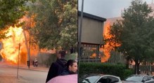 Una explosión de gas sin heridos obliga a evacuar un colegio mayor en Madrid