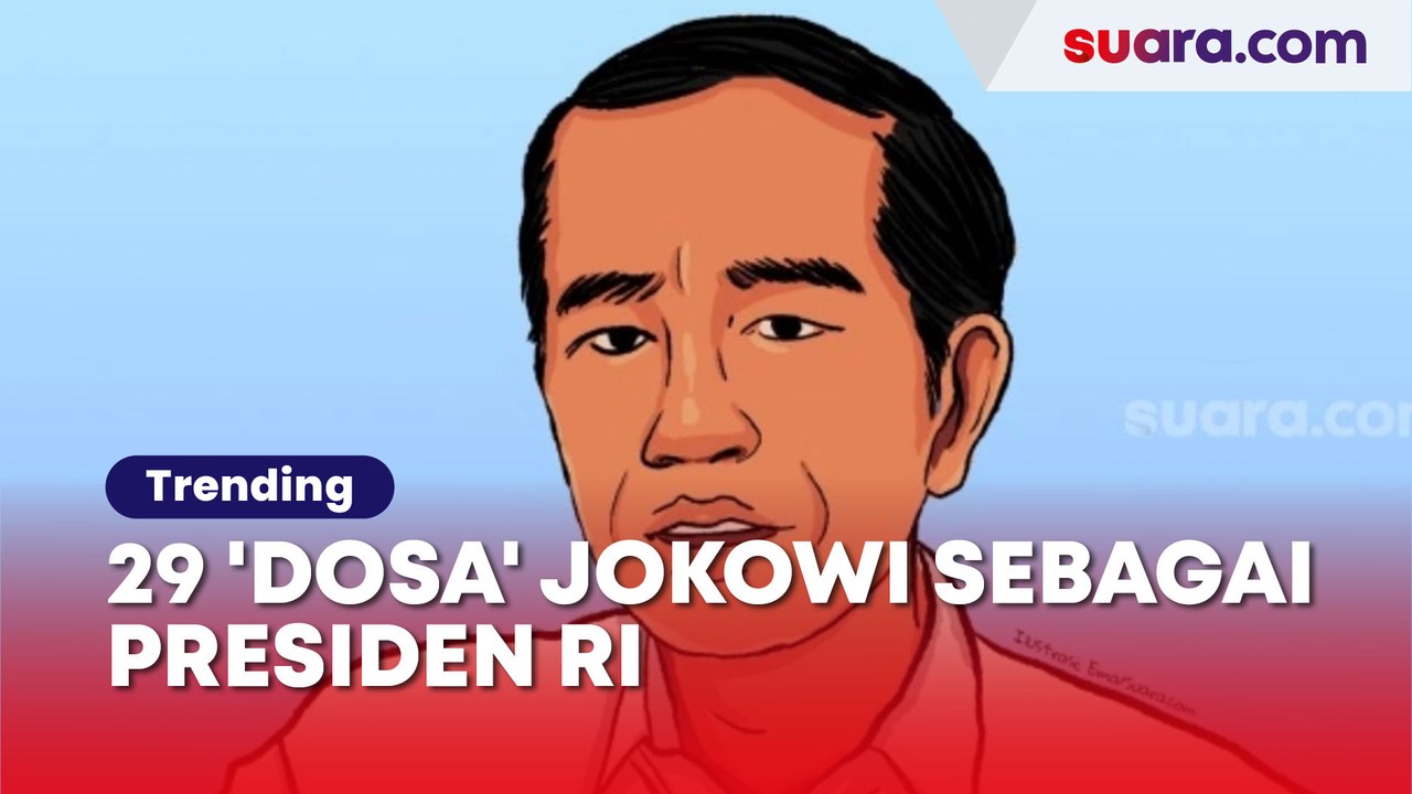 29 'Dosa' Jokowi Sebagai Presiden RI Menurut KontraS