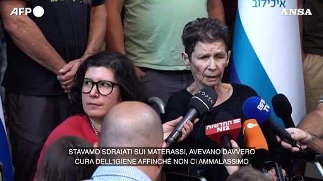 Israele, ostaggio liberato da Hamas: Mi hanno picchiato, poi ci hanno trattato bene