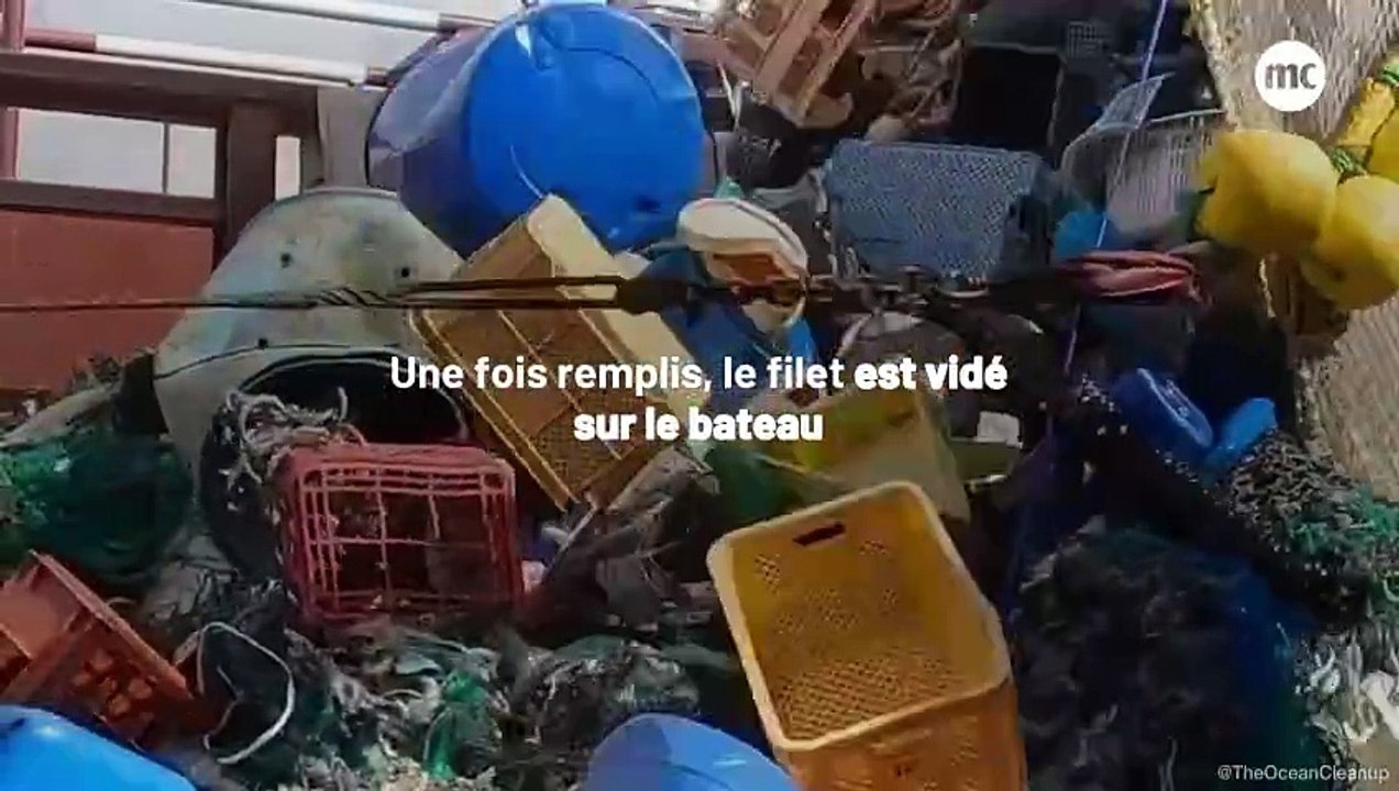 La startup et ONG Oceancleanup.project a crée une nouvelle barrière anti-déchets