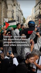 Peut-on interdire les manifestations propalestiniennes ?