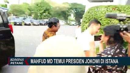 Kata Mahfud MD soal Pertemuan dengan Presiden Jokowi Usai Diusung sebagai Bakal Cawapres!