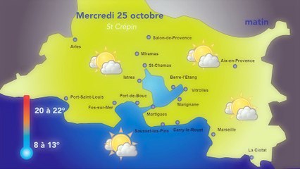 Météo : vers un mercredi agréable...