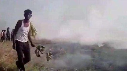 दमोह: नियमों को ताक पर रखकर किसान खेतों में जल रहे नवाई