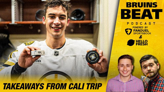 Biggest takeaways from Bruins California Trip | Bruins Beat