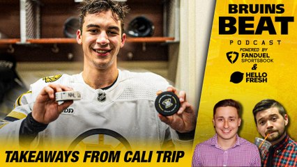 Biggest takeaways from Bruins California Trip | Bruins Beat
