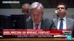REPLAY: UN Secretary-General Antonio Guterres addresses Security Council