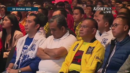 Pidato Kaesang Pangarep di Deklarasi Dukungan Untuk Prabowo-Gibran