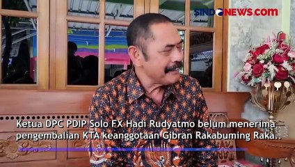 Télécharger la video: Jadi Cawapres Prabowo, Gibran Rakabuming Belum Kembalikan KTA PDIP