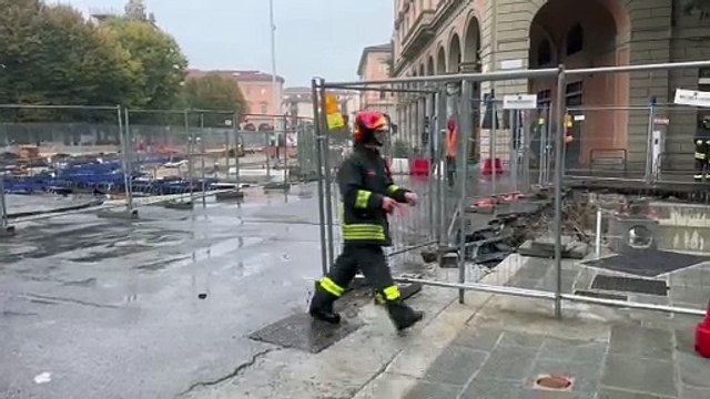 Fuga di gas in piazza della Libert?, traffico in tilt