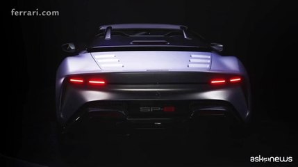 La Ferrari presenta la SP-8, nuova roadster one-off