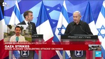 French President Macron meets with Palestinian leader Abbas in Ramallah