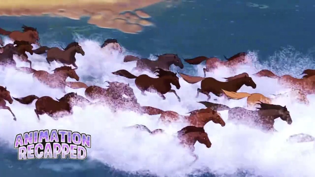 A Brave Horse Is Captured By A Group Of Evil People, So He Does The Impossible To Return To His Herd