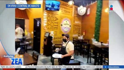 Atalo probó el pan de muerto de la cafetería "Lulú" en la Central de Abasto CDMX