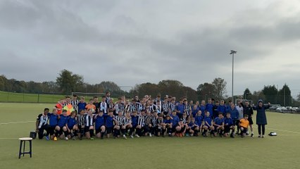 Lord Lawson replays charity football match in aid of knife crime awareness