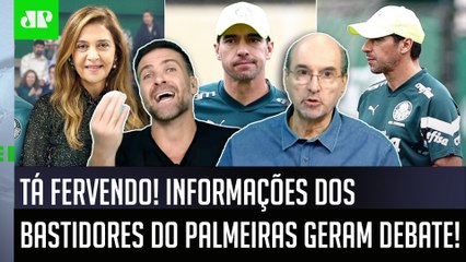 "EU ACHO ESTRANHO esse TIPO DE PAPO! Cara, estão FALANDO que o Abel..." BASTIDOR do Palmeiras FERVE!