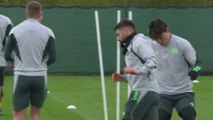 Celtic train ahead of must-win UCL clash with Atletico Madrid