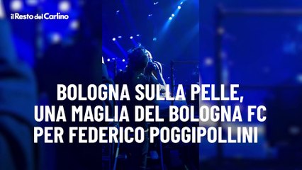 Bologna sulla pelle, una maglia del Bologna FC per Federico Poggipollini