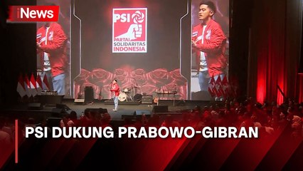 PSI Resmi Dukung Prabowo-Gibran di Pilpres 2024