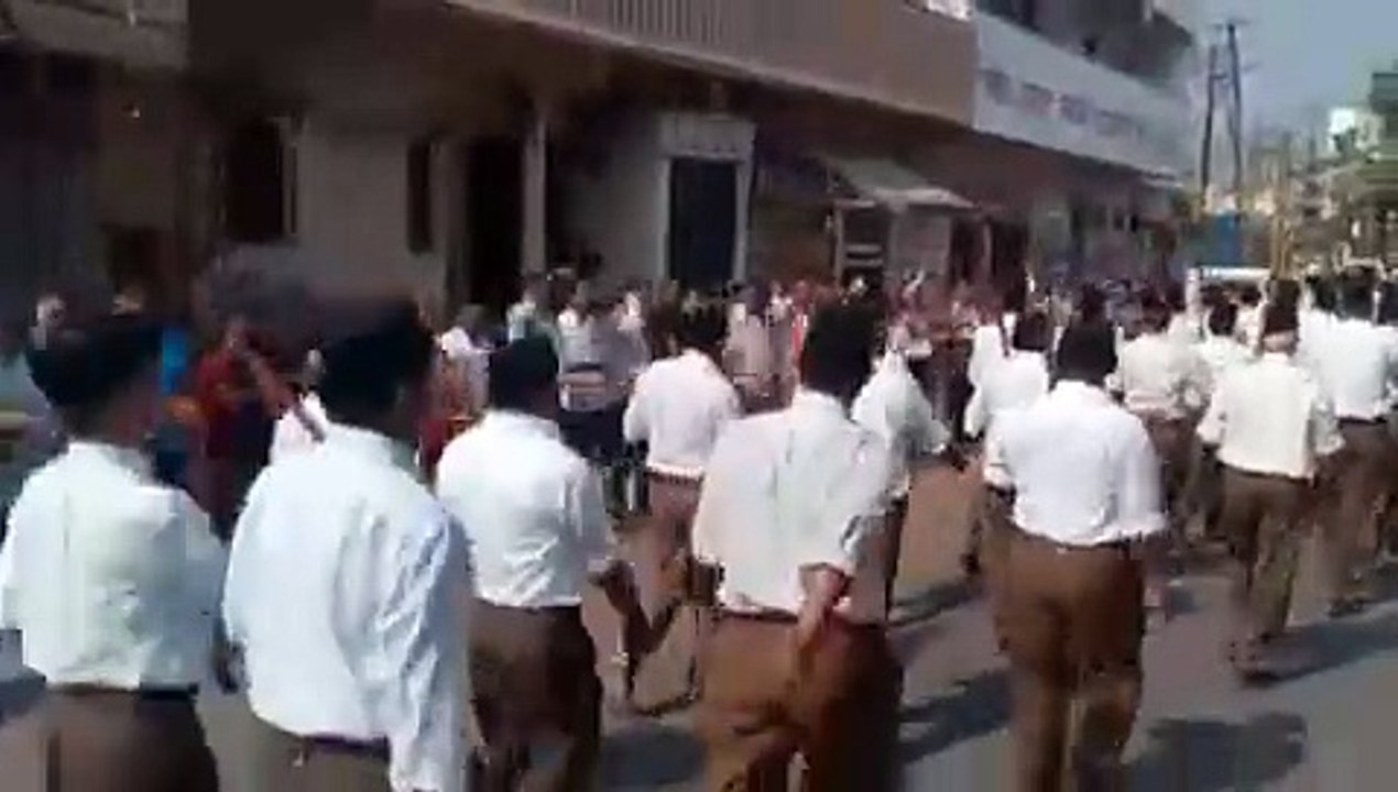 घोष की स्वरलहरियों पर स्वयं सेवकों ने की कदमताल, दिया राष्ट्र भक्ति का संदेश