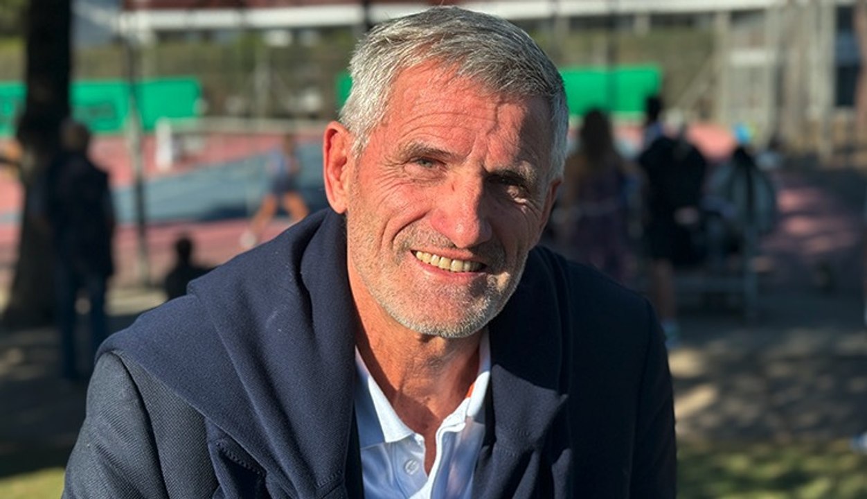 National Tennis Cup du Cap d'Agde avec Gilles Moretton, président de la FFT