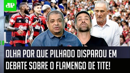PEGOU FOGO! "É CLARO que o Tite FEZ ISSO no Flamengo! Mas EU NÃO ACEITO que os jogadores..." DEBATE!