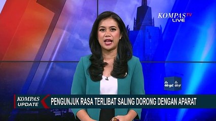 Demo Mahasiswa di Pinrang Tuntut Beasiswa Segera Dicairkan Berlangsung Ricuh