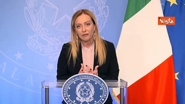 Meloni all'Assemblea Anci: Governo ? grato ai sindaci