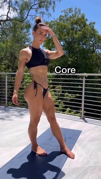 Strengthen your Core with these 4 exercises, remember, ab muscles are revealed in the kitchen, but strengthened by workouts