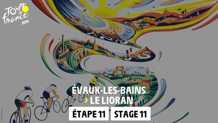Stage 11 : Evaux-Les-Bains - Le Lioran #TourdeFrance 2024
