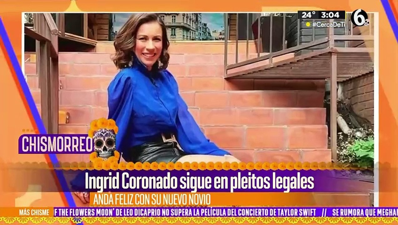 Ingrid Coronado revela sigue en problemas legales