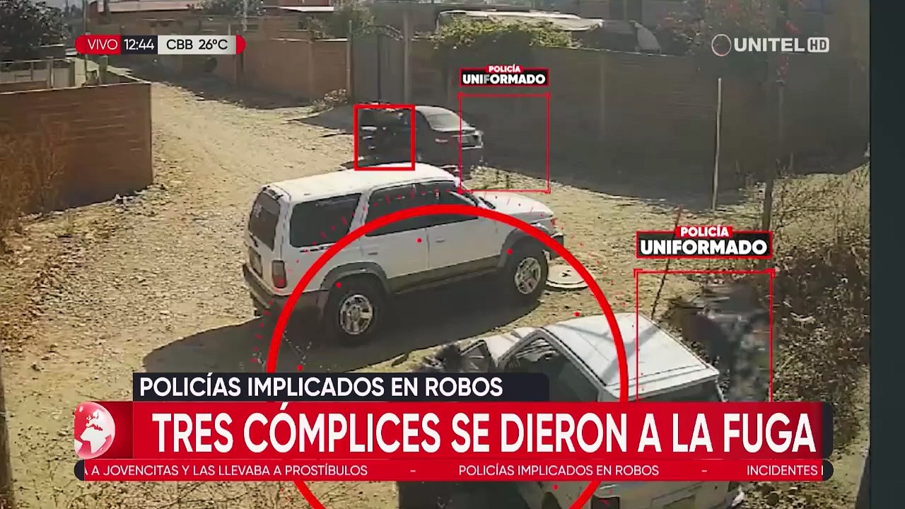 Aprehenden a dos policías implicados en el robo de $us 15 mil de una vivienda en Sacaba