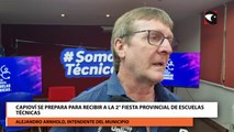 Capioví Se Prepara Para Recibir A La 2° Fiesta Provincial De Escuelas Técnicas