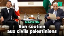 « Une catastrophe pour les Palestiniens » : Macron présente les « condoléances » de la France à Mahmoud Abbas