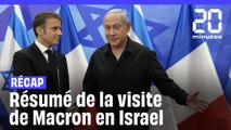 Guerre Hamas – Israël : Ce qu’il faut retenir de la visite de Macron à Jérusalem