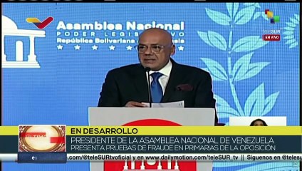 Rodríguez: Podemos conformar una comisión especial de investigación sobre lo ocurrido el domingo