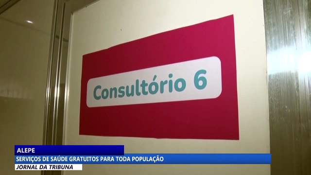 Alepe: Serviços de saúde gratuitos para toda população