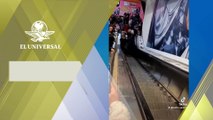 ¡Ahora las escaleras eléctricas! Falla en el Metro deja siete personas heridas