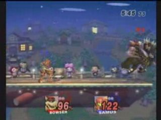 Brawl SN3S (Bowser) vs. Unknown (Samus)