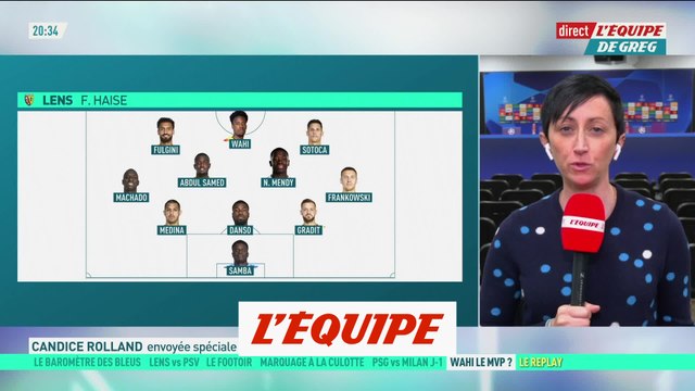 Fulgini titulaire et Thomasson remplaçant face à Eindhoven - Foot - C1 - Lens