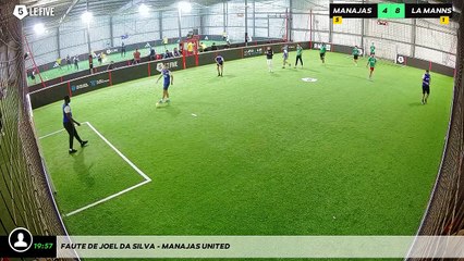Faute de Joel Da silva - Manajas United