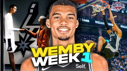 NBA - Wemby Week #1 : La folle semaine de Wembanyama avant le début de la saison régulière !
