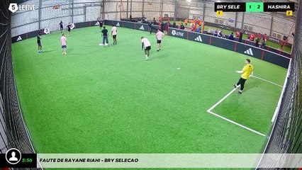 Faute de Rayane Riahi - Bry Selecao