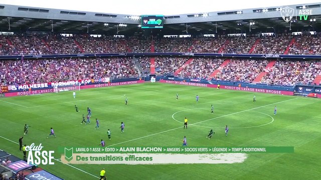 Les Verts vainqueurs sur la pelouse du leader lavallois (0-1) / Parole à la défense, avec un 5è cleansheet consécutif / Les transitions efficaces vues par Alain Blachon / Rachid Mekloufi dans la Légende / Les Socios Verts en invités.