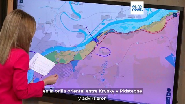Mapas de la guerra | ¿Qué está pasando en la región de Jersón?