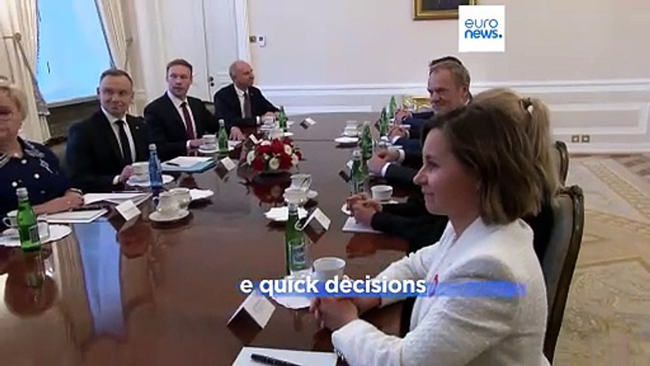 Polish opposition groups say Donald Tusk is their candidate for prime minister