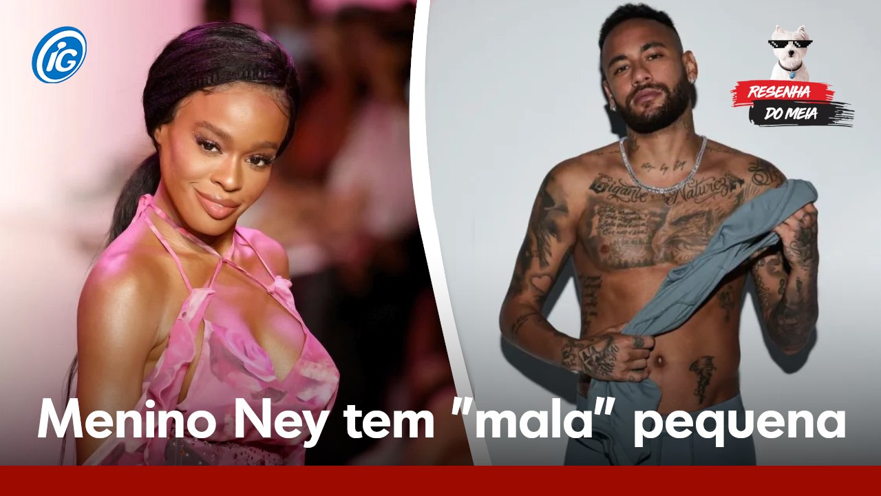 Menino Ney tem "mala" pequena?