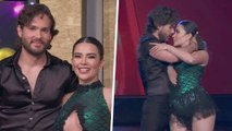 Dania Méndez y Marco León sacaron chispas con una bachata y se apoderan en la cima